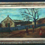 Stevan Bodnarov <br>The countryside, 1937 <br>Oil on canvas, 93 × 61 cm <br>Signed below on the left: Ст Боднаров 1937.г.
